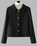 Camel Hair & Cashmere Chanel-Style Coat