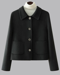 Camel Hair & Cashmere Chanel-Style Coat