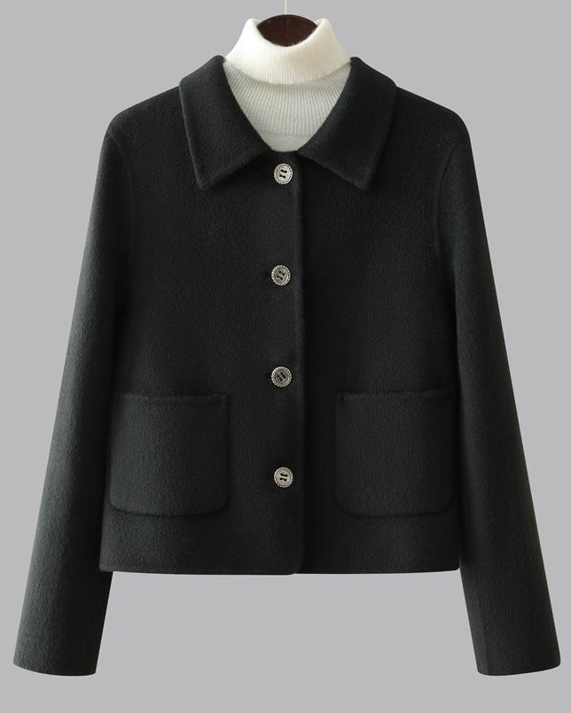 Camel Hair & Cashmere Chanel-Style Coat