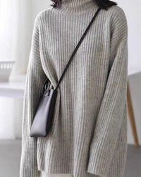Cashmere Mid-Length Loose Sweater