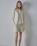 Pure Cotton High-Waisted Casual Shorts