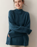 Cashmere Turtleneck Raglan Sleeve Sweater