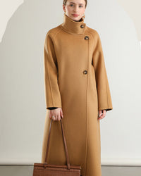 Single Breasted Versile  Wool Coat