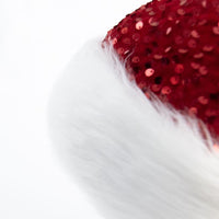 Christmas Double-Layer Sequined Hat