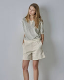 Pure Cotton High-Waisted Casual Shorts