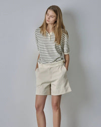 Pure Cotton High-Waisted Casual Shorts