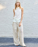 Tencel Linen Loose Straight-Leg Pants