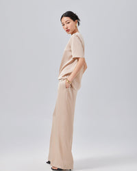Solid Color Loose-Fitting Simple Top