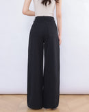 Lightweight High-Waisted Casual Pants