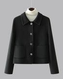 Camel Hair & Cashmere Chanel-Style Coat