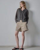 Pure Cotton High-Waisted Casual Shorts