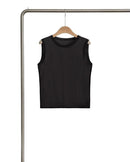 Round Neck Sleeveless Pullover Vest