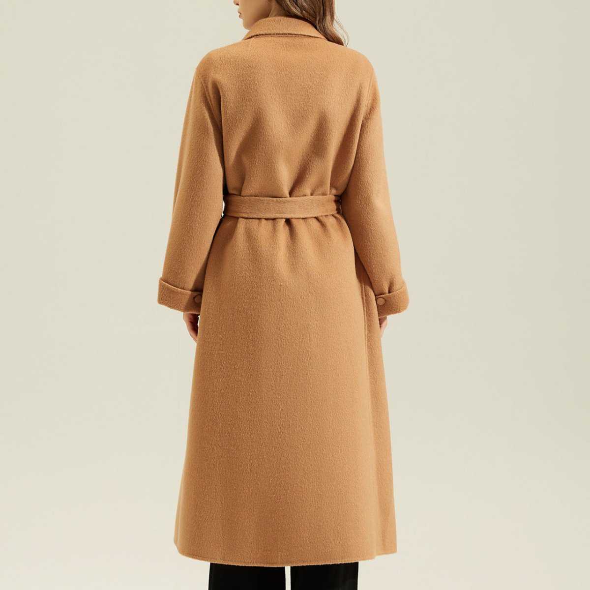 Long Double-Faced Cashmere Coat