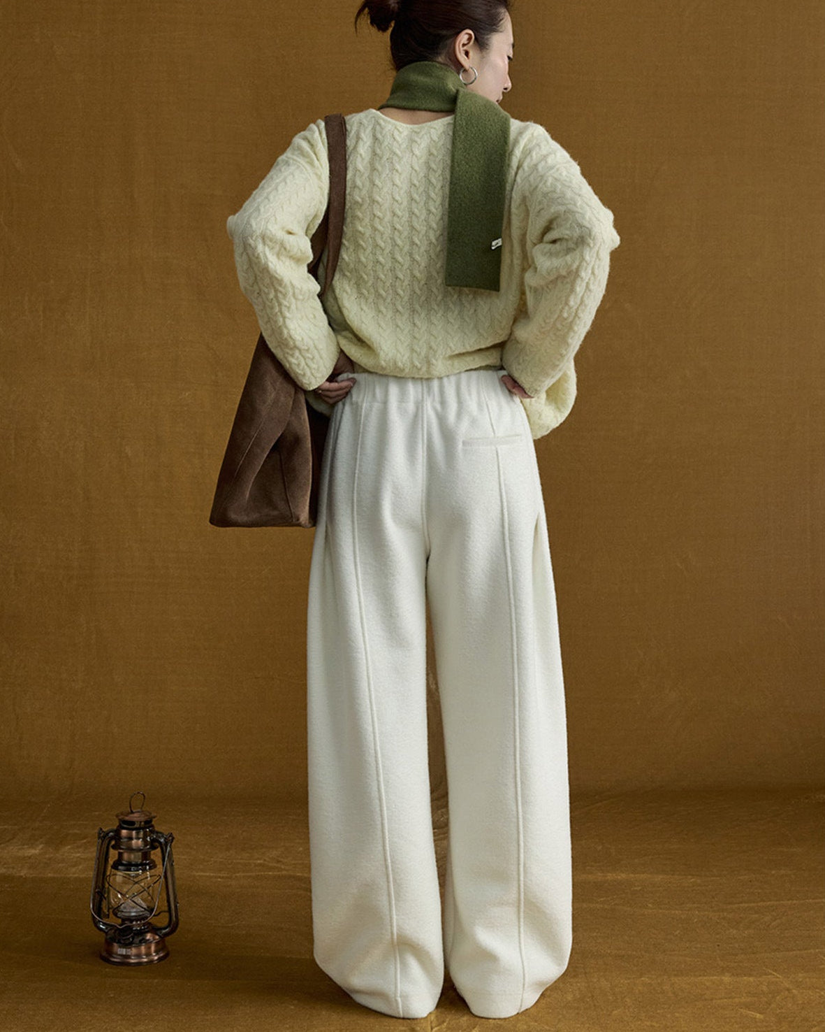 Soft & Cozy Woolen Casual Pants