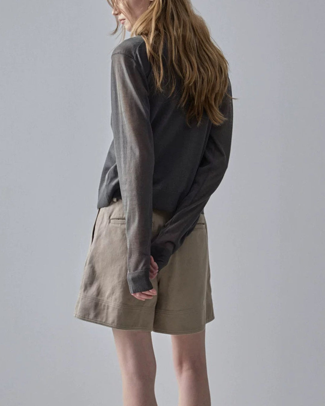 Pure Cotton High-Waisted Casual Shorts