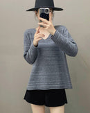 Cashmere V-Neck Loose-Fitting Versatile Sweater
