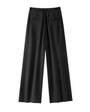 Elegant High-Waisted Straight-Leg Trousers