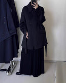 Luxury Wool Alpaca Wrap Coat