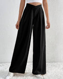 Pleated Casual Loose Wide-Leg Pants