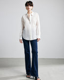 Exquisite Beaded Ramie Shirt
