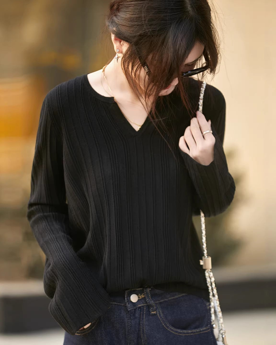 Black / S