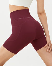 High-Waisted Butt-Lifting Yoga Shorts