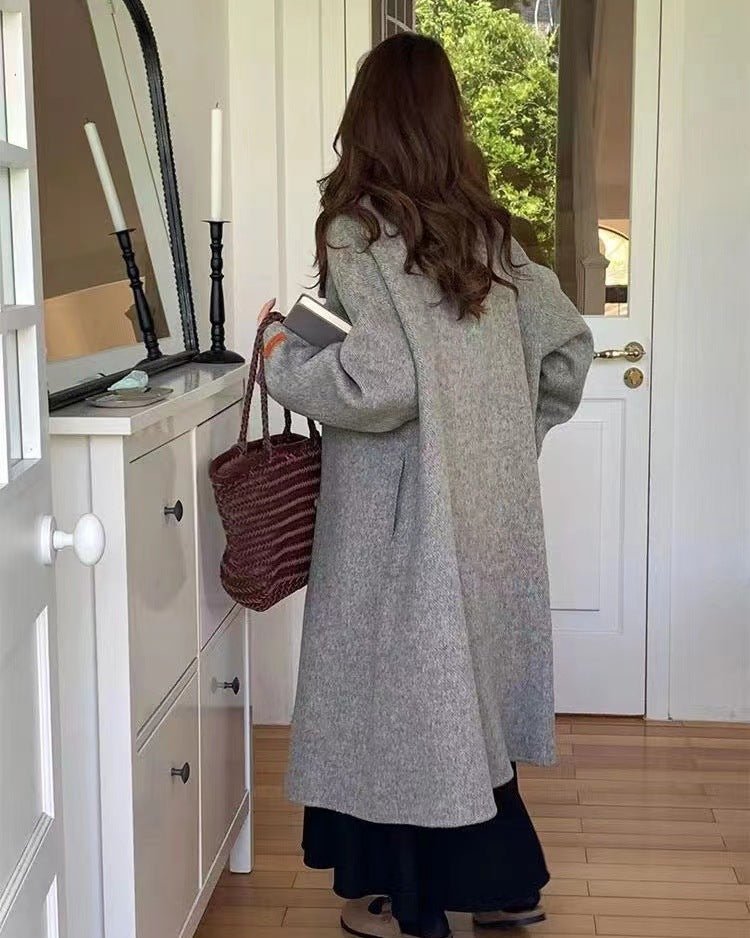 Long-Haired Baby Camel Wool Coat