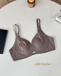Cutout Detail Seamless Wireless Bra
