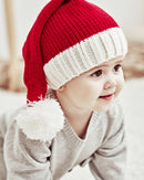 Christmas Mom And Baby Knitted Hat