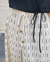 Tencel Linen Loose Straight-Leg Pants