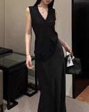 Lightweight V-Neck Sleeveless Knit Vest