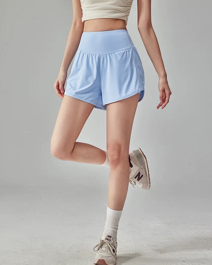 High-Waisted Yoga Quick-Drying Shorts