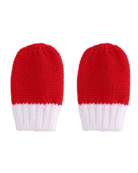 Christmas Mom And Baby Knitted Hat