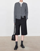 Casual Double-Waisted Five-Quarter Shorts