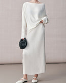 Elegant A-Line Pleated Skirt