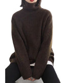 Cashmere Mid-Length Loose Sweater