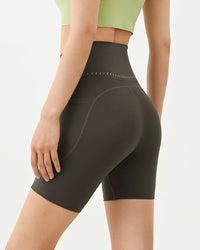 High-Waisted Butt-Lifting Yoga Shorts