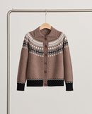 Sheep Wool Cardigan Sweater