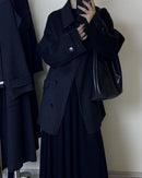 Luxury Wool Alpaca Wrap Coat