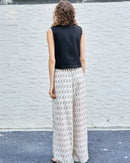 Tencel Linen Loose Straight-Leg Pants