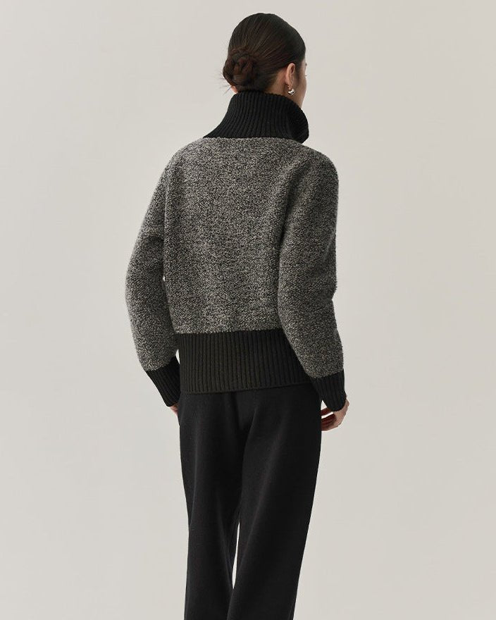 High-Quality Wool Knit Cardigan