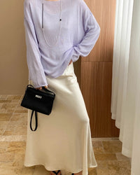 Crew Neck Sun Protection Knitwear