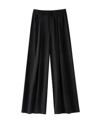 Elegant High-Waisted Straight-Leg Trousers