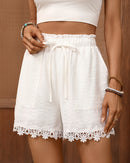 Elevate your summer wardrobe with Gentle Herd’s Lace Trim Drawstring Shorts. Lightweight, breathable, and feminine—perfect for beach days, brunches, and casual warm-weather looks. Shop now for effortless style.