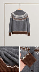 Sheep Wool Cardigan Sweater