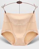 Plus-Size High-Waisted Pure Cotton Panties