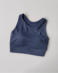 Vest-Style Yoga Fitness Bra