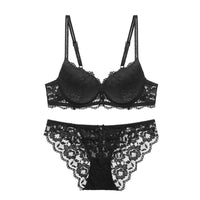 Popular European and American sexy lace lingerie set