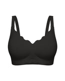 Wavy-Edge Push-Up Bra
