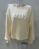 Christmas Crew Neck Pullover Sweater